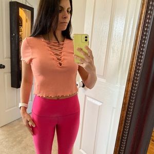Hayden Rose Crop Top